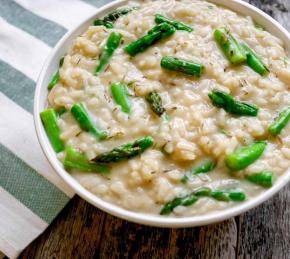 Instant Pot Asparagus Risotto Photo