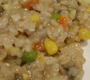 Brown Rice and Vegetable Risotto Photo