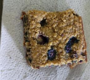 Blueberry Oatmeal Breakfast Bars Photo