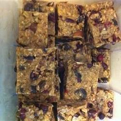 Peanut Butter Trail Mix Bars Photo