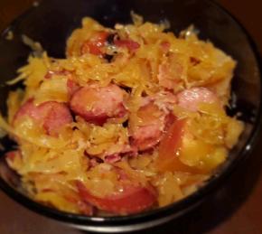 Sausage and Sauerkraut Photo