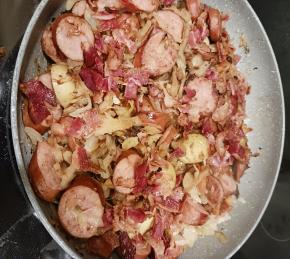 Kielbasa and Cabbage Photo