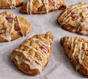 Rhubarb Scones Photo