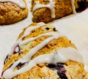 Lemon Blueberry Scones Photo