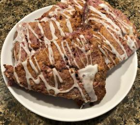 Fresh Strawberry Scones Photo