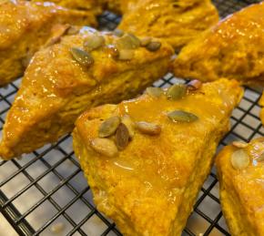 Chef John's Pumpkin Scones Photo