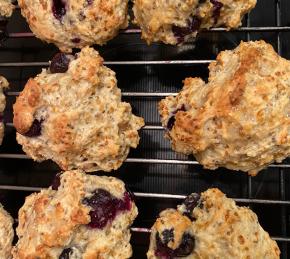 Lemon Drop Blueberry Scones Photo