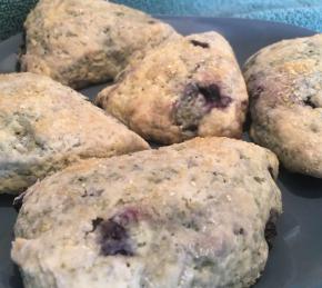 Frozen Blueberry Scones Photo