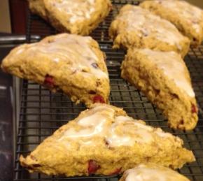 Pumpkin-Cranberry Scones Photo