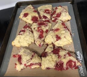 Raspberry-Rose Scones Photo