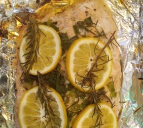 Garlic Salmon Photo