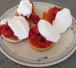 Fresh Strawberry Lemon Shortcake Photo