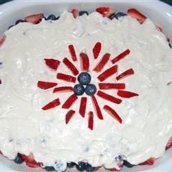 Red, White, and Blueberry Shortcake Photo