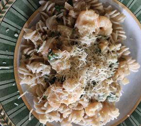 Creamy Shrimp Scampi Photo