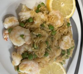 Shrimp Scampi with Orzo Photo