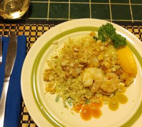 Lighter Baked Shrimp Scampi Photo