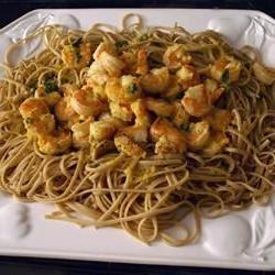 Tropical Shrimp Scampi Photo