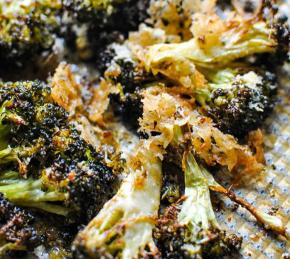 Lemon Parmesan Roasted Broccoli Photo