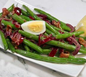 Warm Green Bean Salad with Bacon Photo