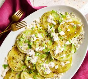 Skillet Green Tomatoes with Crunchy Remoulade Photo