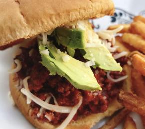 Sloppy Joe Sandwich Filling Photo