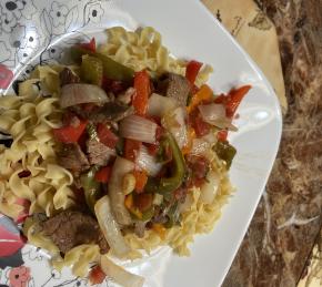 Slow-Cooker Pepper Steak Photo