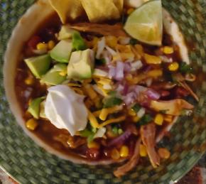 Slow-Cooker Chicken Tortilla Soup Photo