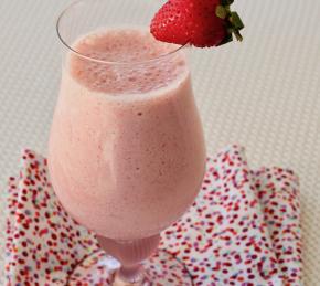 Delicious, Healthy Strawberry Shake Photo