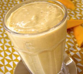 Peanut Butter Mango Smoothie Photo