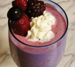 Berries and Cream Smoothie Photo