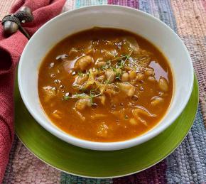 Easy Cabbage and Bean Soup Photo