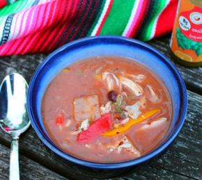 5 Ingredient Chicken Taco Soup Photo