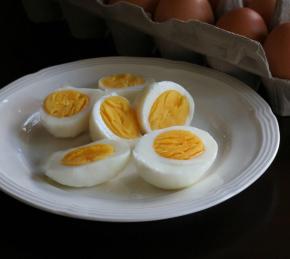 Sous Vide Hard-Boiled Eggs Photo