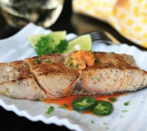 Sous Vide Mahi Mahi with Jalapeno-Lime Butter Photo