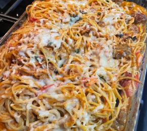 TikTok Baked Spaghetti Photo