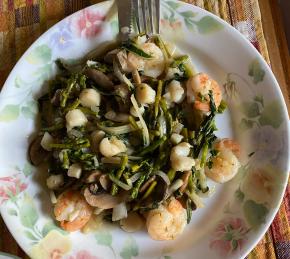 Shrimp and Scallop Stir-Fry Photo