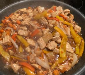 Sweet and Sour Chicken Stir Fry Photo