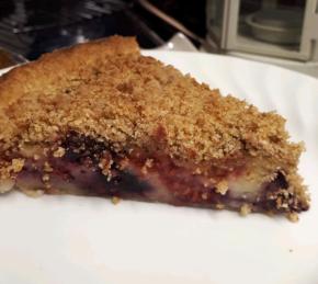 Strawberry Brown Sugar Sour Cream Pie Photo