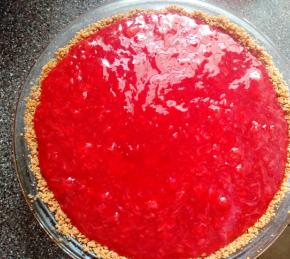 Fresh Strawberry Almond Pie Photo