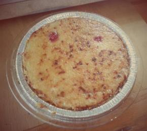 Strawberry Creme Brulee Pie Photo