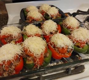 Stuffed Green Peppers Photo