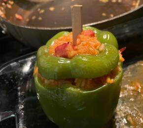 Cajun Style Stuffed Peppers Photo