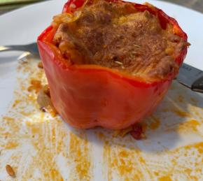 Chorizo Stuffed Bell Peppers Photo