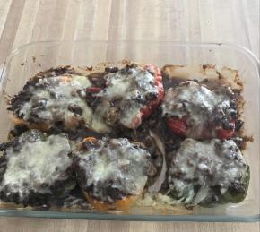 Beef and Mushroom Stuffed Peppers Photo