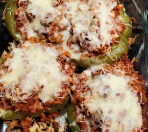 Kelsey's Favorite Stuffed Green Peppers Photo