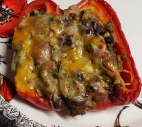 Black Bean Stuffed Peppers Photo