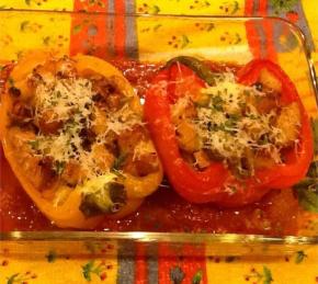 Stuffed Peppers Italian Style Photo