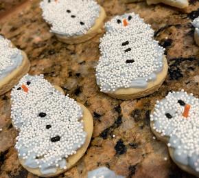 Sugar Cookies with Buttercream Frosting Photo