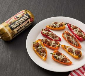 Cheesy Sausage-Stuffed Mini Peppers Photo