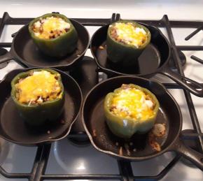 Breakfast Stuffed Bell Peppers Photo